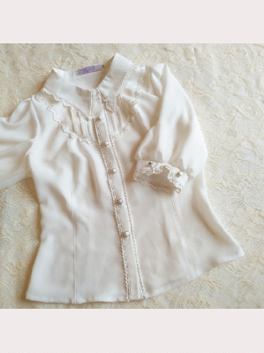 Orchid Lane Pointed Collar Lolita Blouse (OL13)